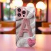 Новый прекрасный Изысканный защитный чехол для телефона Металлическая краска Стеклянный чехол для телефона для iPhone 17 16 15 14 13pm Pro Plus Мадам