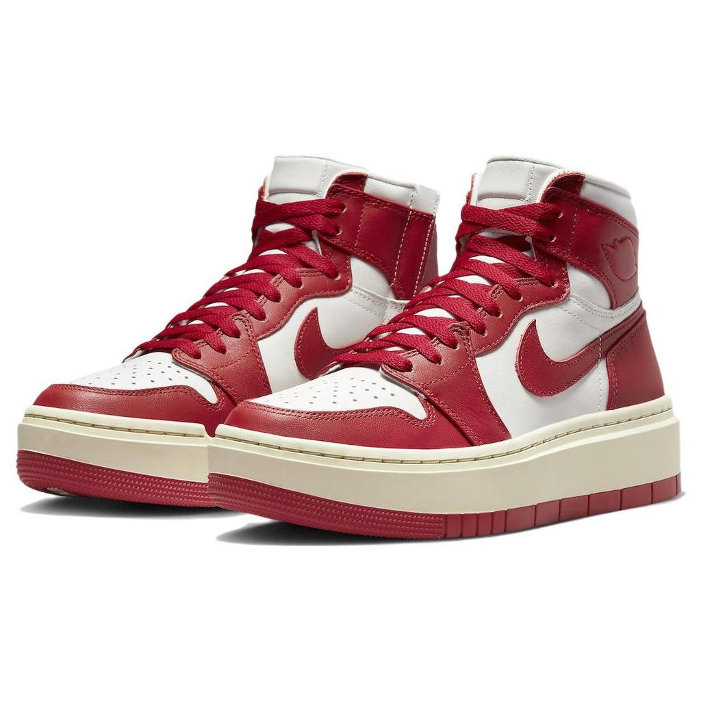 Air Jordan 1 Elevate High Varsity Красные женские кроссовки Summit-White Coconut-Milk DN3253-116
