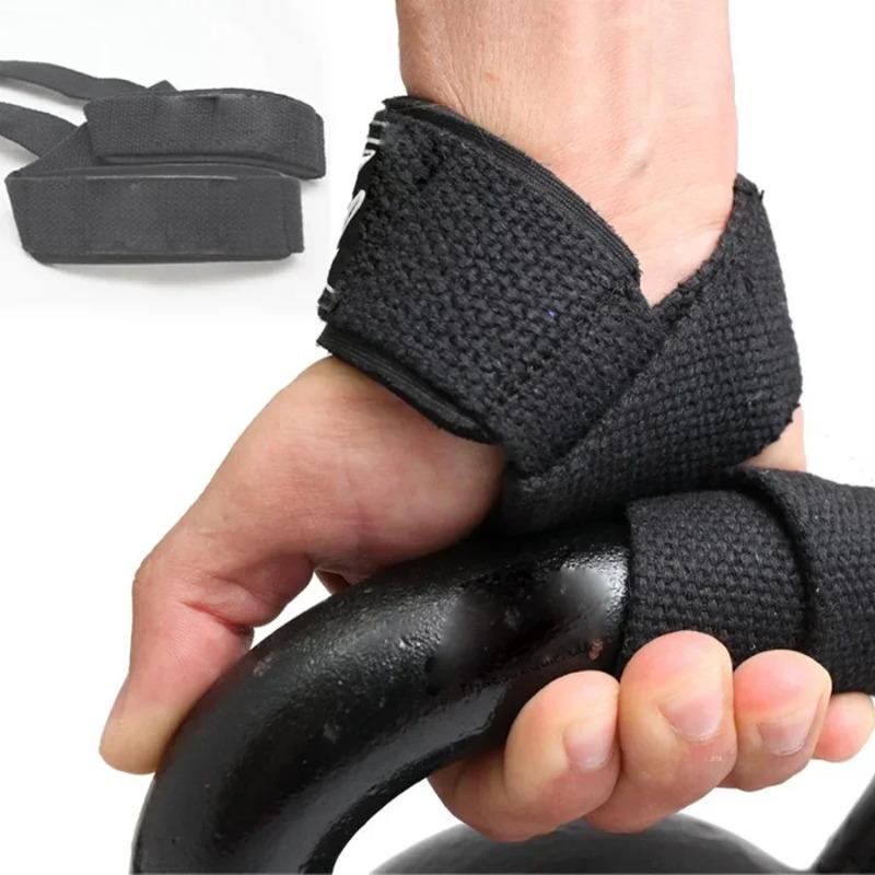 1Pc Gym Power Training Lifting Straps Weightlifting Wrist Weight Belt Bodybuilding Gloves for Women Men Fitness Weightlifting St Practical Use