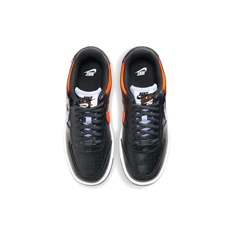 Nike Air Force 1 Shadow SE Pixel Swoosh - Женские кроссовки Off Noir Black Hyper-Crimson Light-Thistle CV8480-001