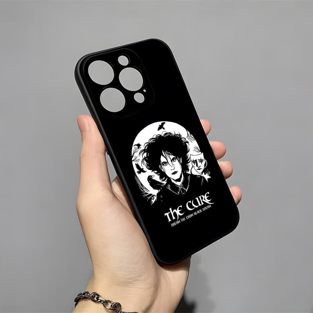 Винтажная Чехол для телефона рок-группы The Cure Для IPhone 17 Pro Max 16 15 14 Pro Max 13 11 X Xs Xr 8 7Plus Силиконовый чехол