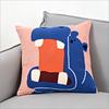 Double Sided Cute Hippo Throw Pillow Cover Cartoon Animal Print Decorative Cushion Case For Sofa Couch Living Room Home Decor
