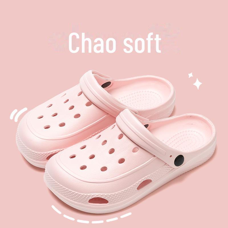 Парные сандалии Hole Женские и мужские тапочки для улицы Летние сандалии и домашняя обувь