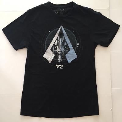 Destiny Y2 Men's Size M Black Rocket Graphic T-Shirt 2017 Lootwear by Lootcrate