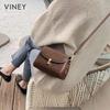Женская кожаная сумка через плечо VINEY