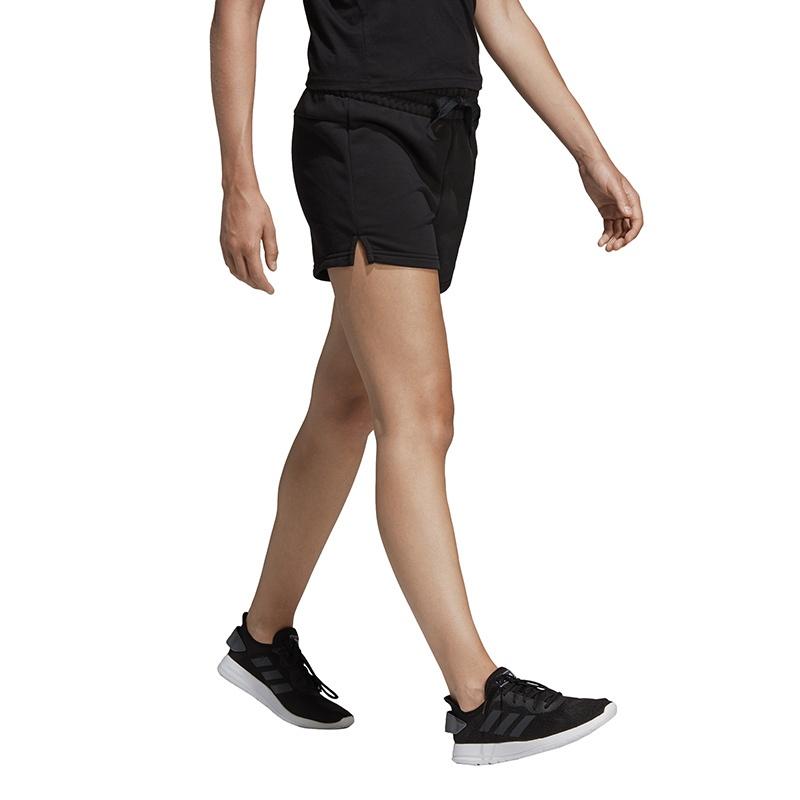 (WMNS) adidas Essentials Linear Logo Shorts Asia Sizing 'Black White' Women's DP2393