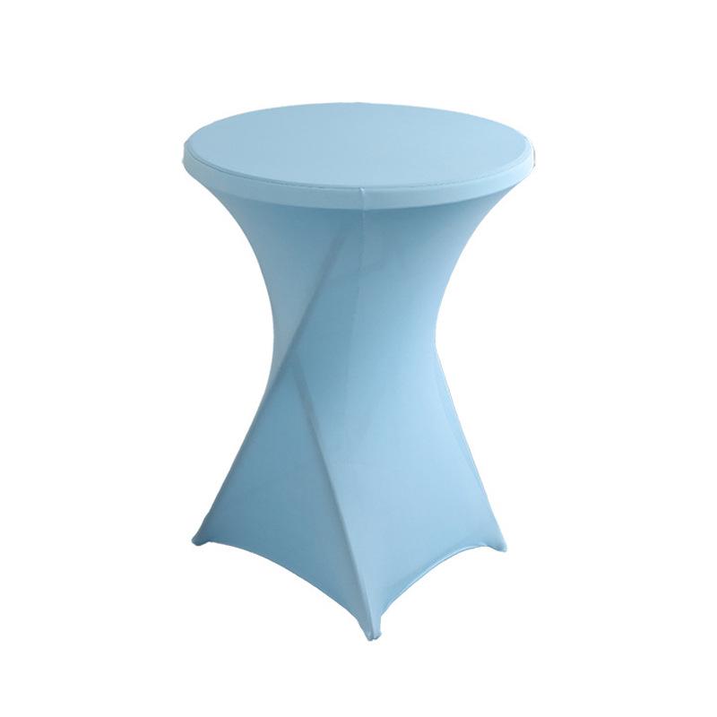 Эластичная круглая скатерть для банкетных или коктейльных столов