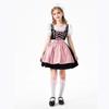 Bavaria Children's Costume Halloween Germany Munich Oktoberfest Girls Maid Dirndl Dress