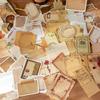 Vintage Bag Material 100pcspack Note Decorative Backing Paper Diy Craft Scrapbooking Accessories