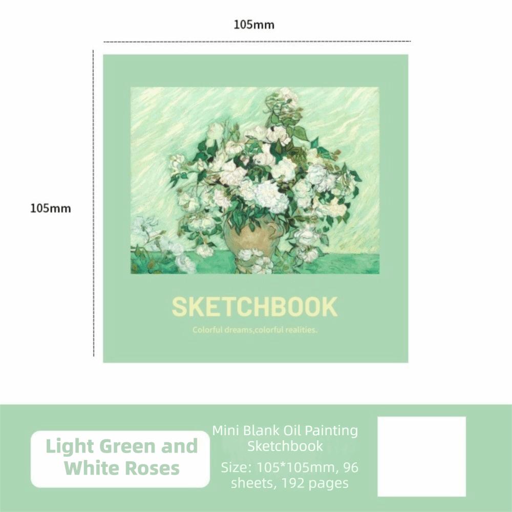 96 Sheets Sketchbook Blank Pages Sketching Book High Quality Mini Drawing Book  Hand Drawn