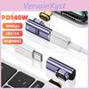 Fonken Pd140w Thunderbolt3 Usb40 40 Гбит/с Магнитный Адаптер Usb C на Type C Кабель-Конвертер Быстрой Зарядки Магнитный Адаптер Usb Type C 8k60 Гц