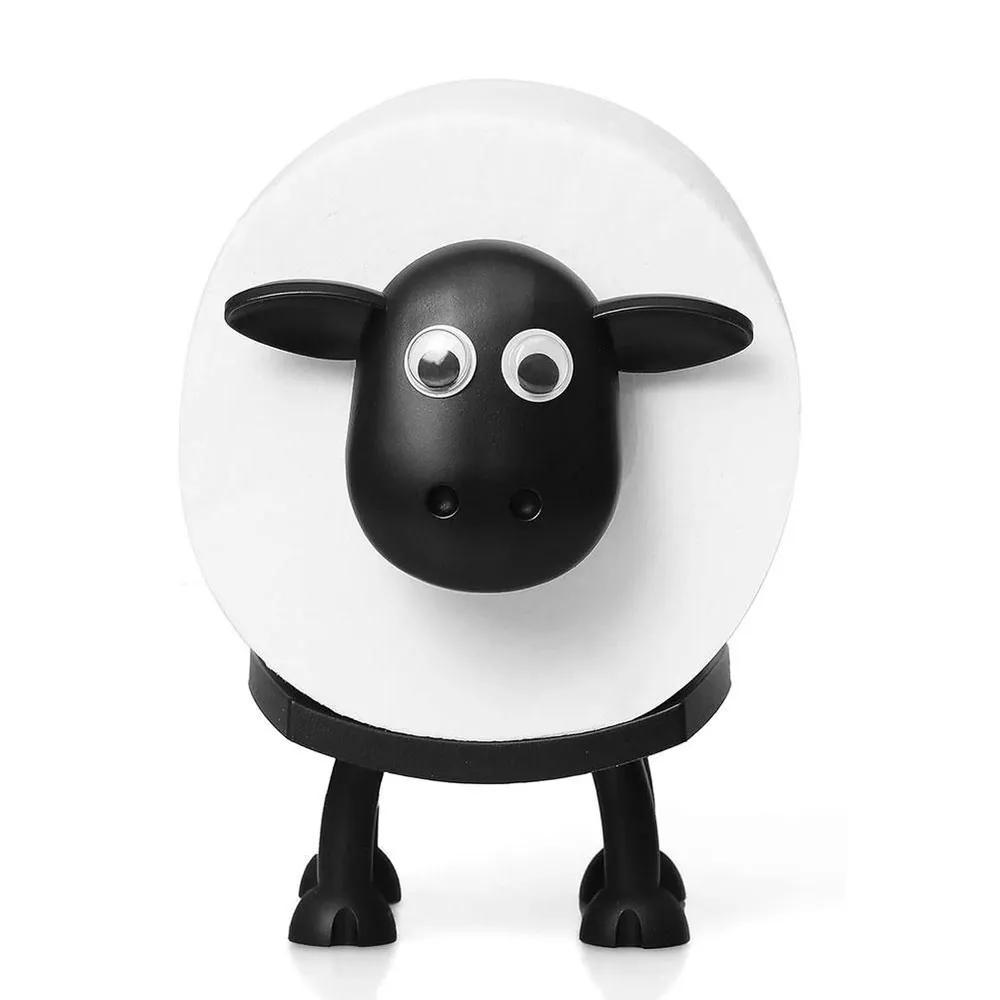 Милый держатель для туалетной бумаги в форме овечки, Юмористический держатель для туалетной бумаги для украшения ванной комнаты
