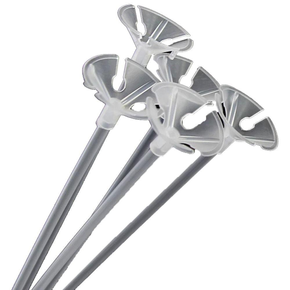 100 шт. НОВЫЙ Прозрачный Держатель для Воздушных Шаров Многоцелевой Прочный Стержень для Дисплея Шаров Многоразовый Стержень и Стаканчик для Шаров Вечеринка