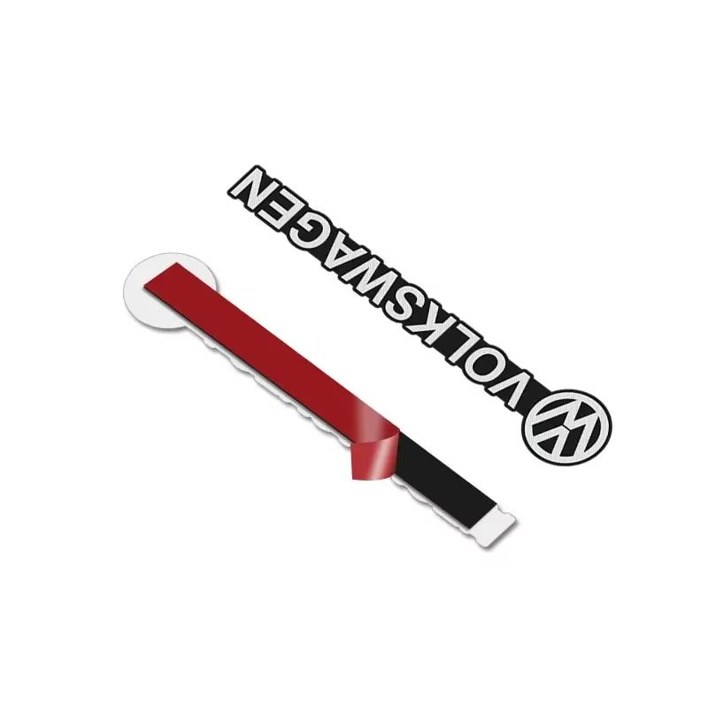 Valve Stems Caps For VW Volkswagen Jetta MK5 Golf 4pcs 3D Aluminum Speaker Stereo Speaker Badge Emblem Sticker For VW Volkswagen