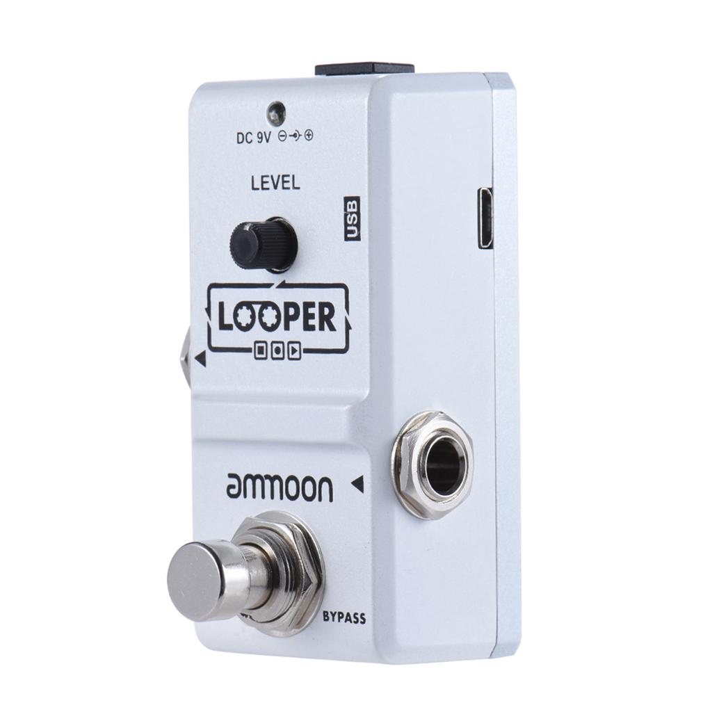 Ammoon AP-09 Nano Series Loop Electric Guitar Effect Pedal Looper True Bypass Unlimited Overdubs 10