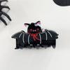 Ghost Halloween Themed Gripper Spider Skeleton Shark Clip Funny Halloween Hair Claw  Girls