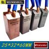 Copper Graphite Carbon Brush 25x32x60 J164 D104 D172 J204 D214