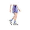 Skechers Женские шорты-юбка карго с высокой талией, цветоблоки, для активного отдыха, повседневные, спортивные, средней длины, фиолетовые L224W151-004N