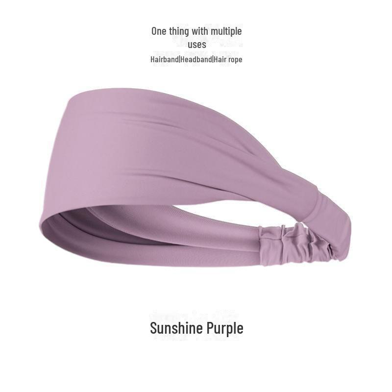 Unisex Anti-Slip, Sweat-Absorbing Sports Headband for Running & Yoga – Breathable, Antiperspirant Forehead Protection