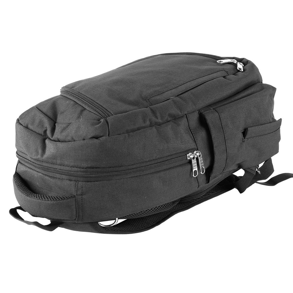 Большая вместительная сумка для подгузников, многофункциональная сумка для бутылочек из ткани Оксфорд, дорожный рюкзак для подгузников(черный )