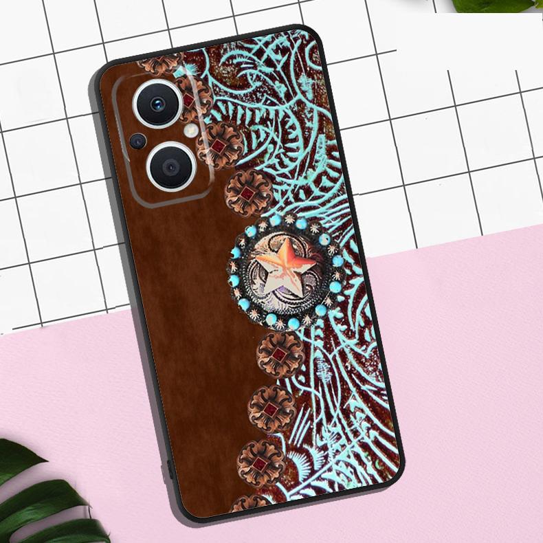 Западный Ковбойский Чехол Для OPPO Reno 7 8 10 11 12 13 Pro 13F 12F 11F 8T OPPO Find X8 Pro X6 X3 X5 Lite