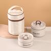 Stainless Steel Soup Bowl Round Dining Box Portable Insulated Food Container  Dining Out