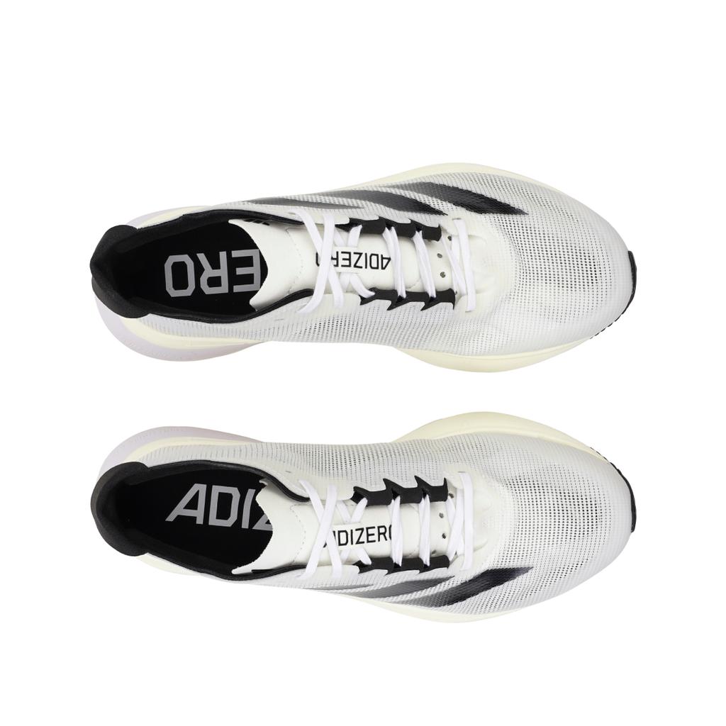 adidas Adizero Boston 12 White Night Metallic Мужские кроссовки Cloud-White Core-Black ID4236