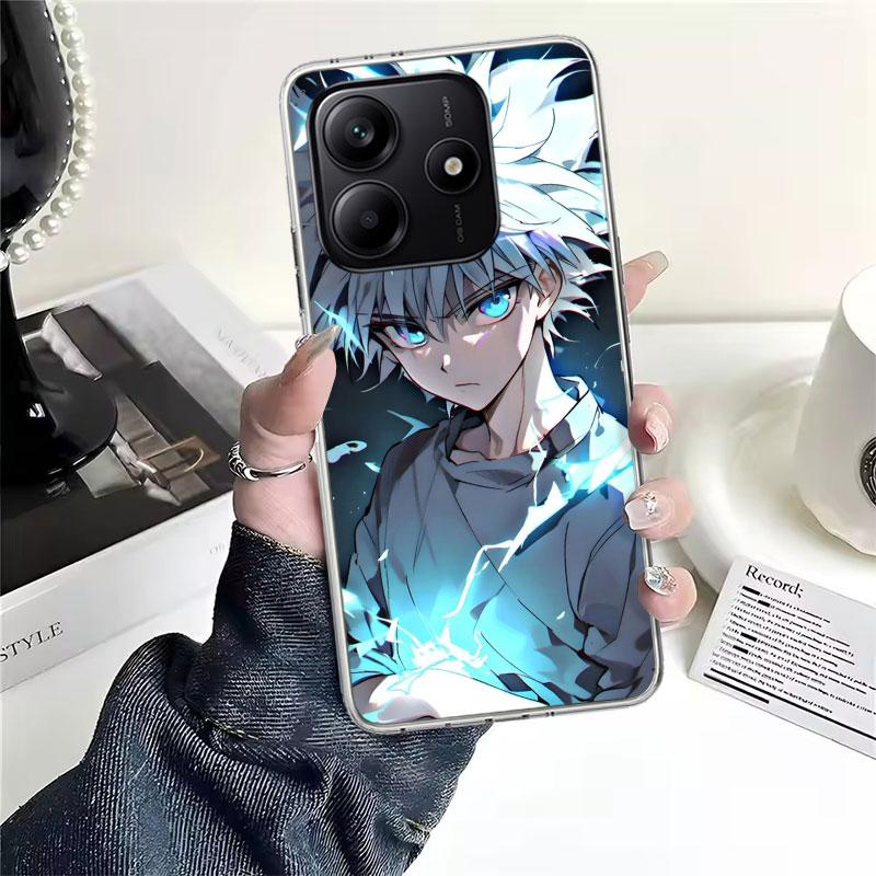 Мягкий чехол для телефона Huner X-Hunters Killua для Xiaomi Redmi Note 15 14 14S 13 12 Pro Plus 12S 11 11S 11E 10 10S 11T 5G Fundas Coque