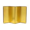 Мини Золотой Складной 4 Панели 255 x Однотонный C516 Экран, (большой), 425мм, Золотой,