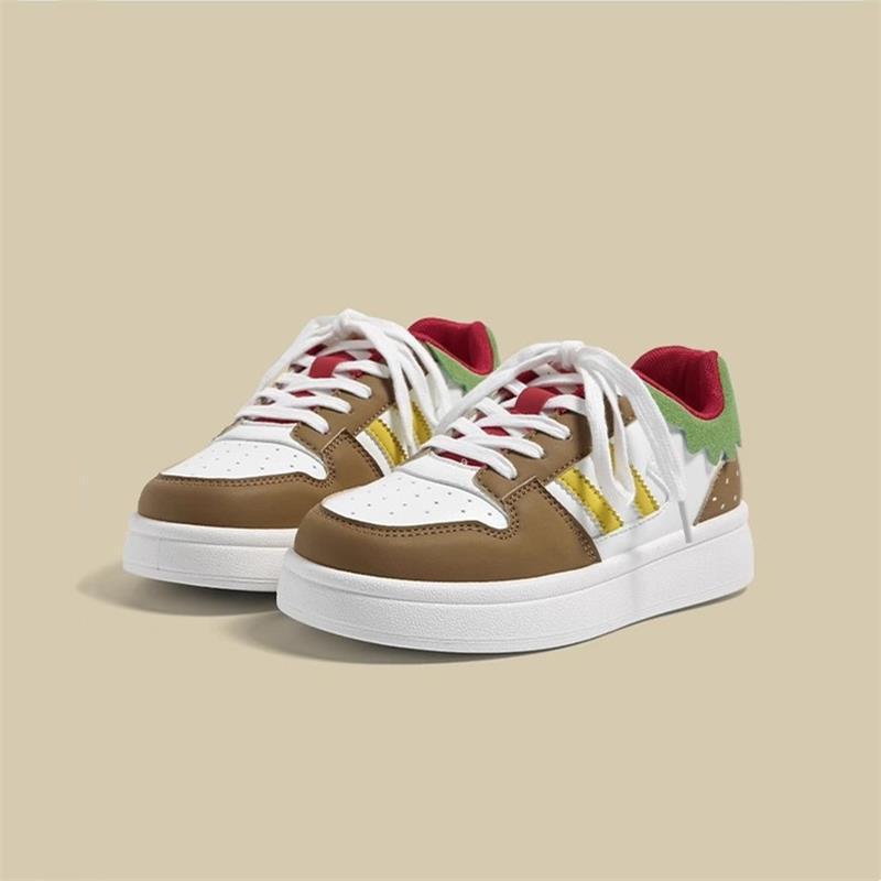 Популярная платформа белые туфли женские 2025 весна и осень новая женская обувь нишевый дизайн универсальные шикарные повседневные кеды