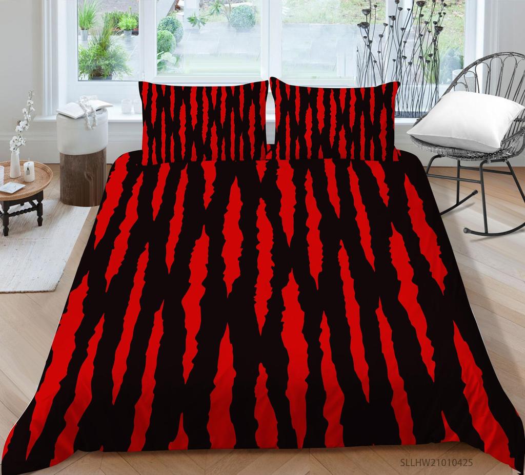 Постельное белье с принтом в виде головы черепа, односпальная двуспальная кровать, полноразмерная персонализированная наволочка с темным узором и пододеяльник 2 или 3 удобных украшения для дома