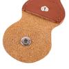 1 Piece PU Leather Guitar Picks Holder Case, Keychain Plectrum Bag 3 Colors Optional
