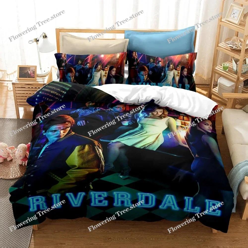 Lisabridal South Side Serpents Riverdale ТВ Комплект постельного белья Мальчики Девочки Размер Twin Queen Пододеяльник Наволочка Постель Дети Взрослые