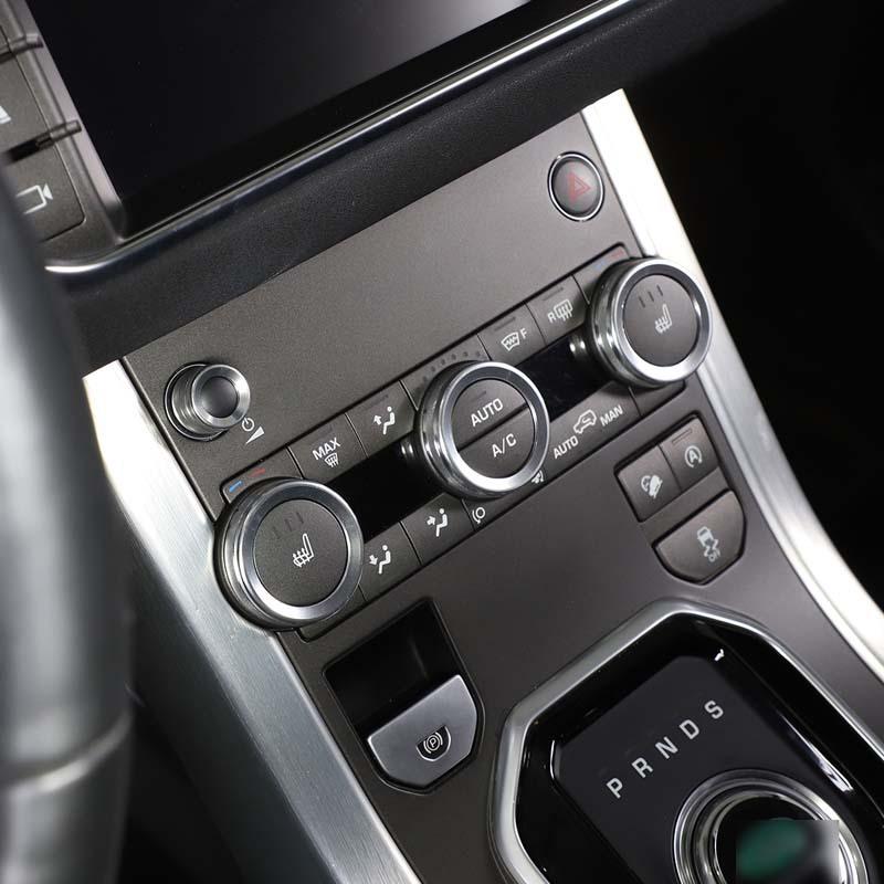 For Land Rover Range Rover Evoque 2012-2018 Car Air Condition Knob Audio Volume Control Button Circle Decoration Trim Ring Cover