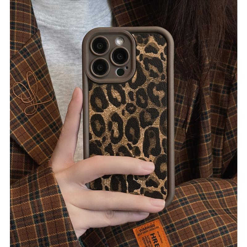 Модный чехол для телефона с коричневым леопардовым принтом для Google Pixel 9 8 7 8A 7A Pro XL, мягкий силиконовый TPU задняя крышка