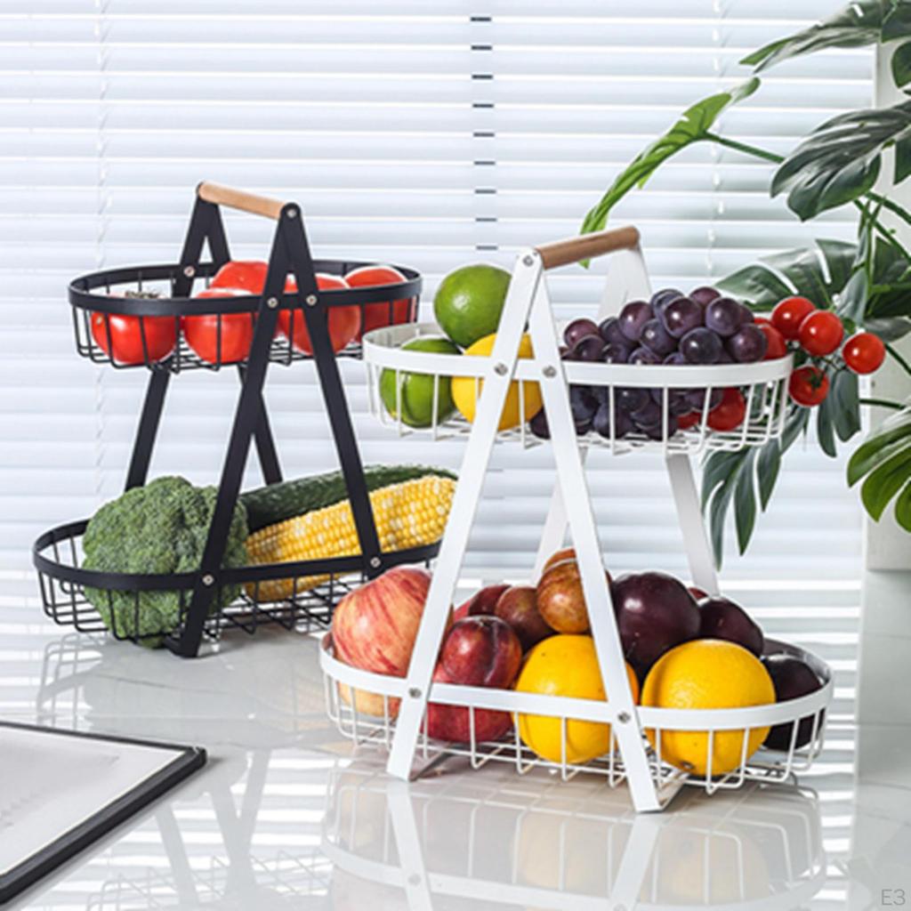 , Подставка для фруктов, 2 уровня, Корзина