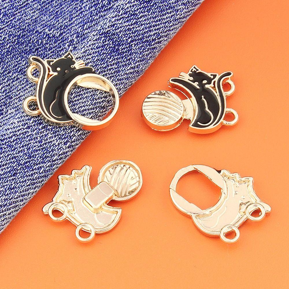 Джинсовые украшения, пуговицы на талии, аксессуары для одежды, зажим для талии, затягивающая пуговица на талии, женские аксессуары