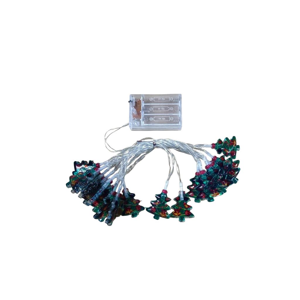 10 лампочек на метр, гирлянды для рождественской елки, рождественское украшение, украшение для гостиной, декор в виде снеговика