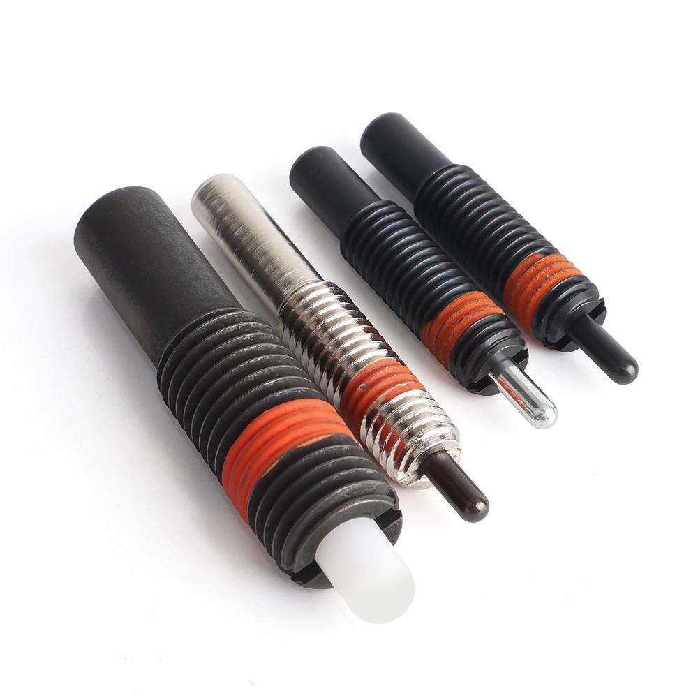2pcs Bolts Spring Plunger, Automation Components,Spring Plungers, Hexagon Lock Spring Screw and Pin,Long Stroke Plunger