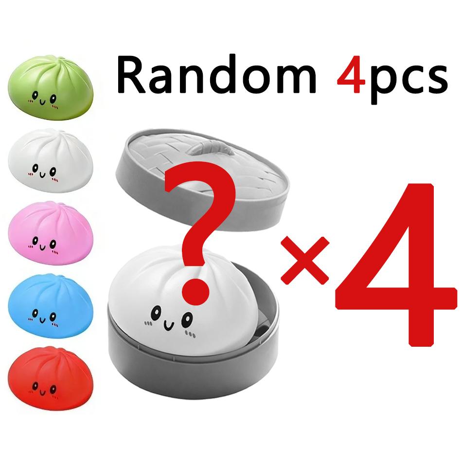 Toys Colorful Dumpling Squishes Stress Balls Reusable Low Rebound Decompression Dough Ball Unique Home Decor Gifts