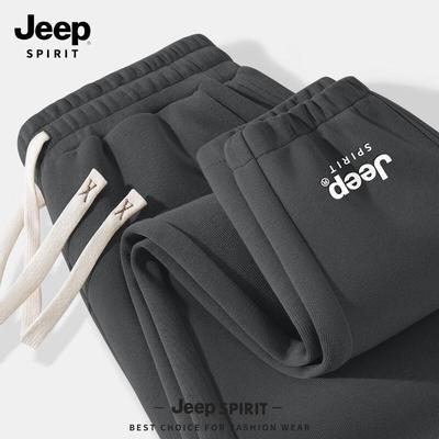 Мужские спортивные брюки JEEP SPIRIT свободного кроя на кулиске