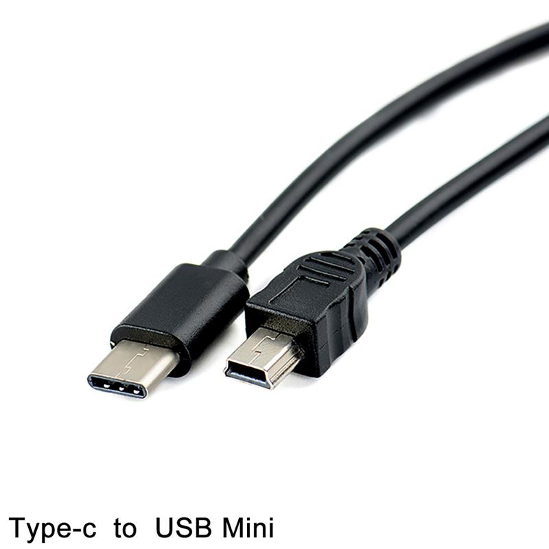 Кабель USB Type-C на Mini USB Адаптер-конвертер USB-C папа на Mini-B папа