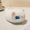Stuffed Animals Orange Cat Dolls Pendants Fluffy Grey Cat Plush Dolls  Kids Toy
