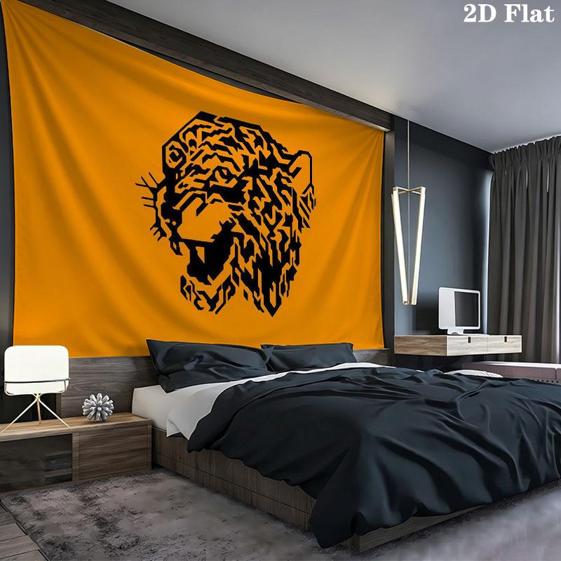 Hull City Art Wall tapestry, aesthetic printed fabric blanket, suitable for bedroom, living room, and home decor.