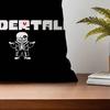 Крутая игровая наволочка Undertale Sans для спальни, автомобиля, кофейни, комнаты и гостиной, декоративная наволочка для дивана
