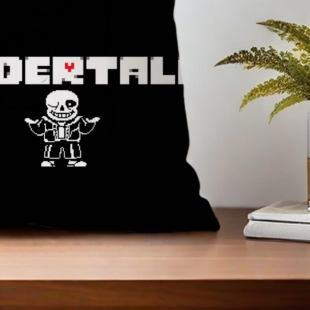 Крутая игровая наволочка Undertale Sans для спальни, автомобиля, кофейни, комнаты и гостиной, декоративная наволочка для дивана