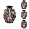 Fashion Womenmen New Rick And Morty 3d Print Casual Hoodie Tops Sweatshirt