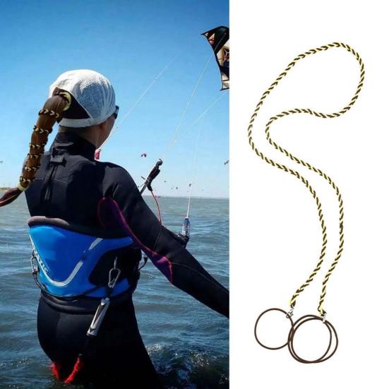 4 шт. женская спиральная резинка для волос, удлиненная, длинная, спортивная, эластичная, с разрывами, резинка для волос, держатель для хвоста