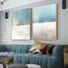 Абстрактная струящаяся цветная картина на холсте Nodic Baby Blue, печать плакатов, уникальные настенные художественные картины для гостиной, спальни, домашний декор