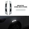 Car Reflective Strip Stickers Wheel Eyebrow Warning Safety Tape For Hyundai GDi N Line i10 Azera Genesis G70 G80 G90 Accent XX5